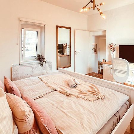 Zentrales Turm-Apt Mit Terrasse Amberg Dış mekan fotoğraf